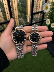 Elegant Rose Gold Tone Watch Set