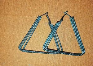 Unique Geometric Hoop Earrings