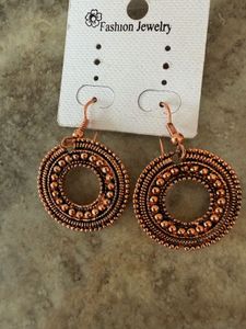 Boho Tribal Hoop Earrings