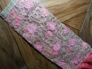 Pink Embellished Ethnic Festive Work Kurta/suit