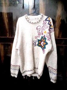 Vintage Knit Sweater cum woolen top
