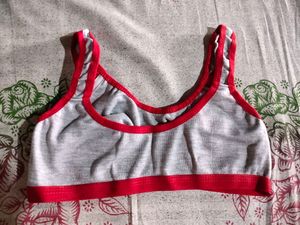 red sports bra size 32