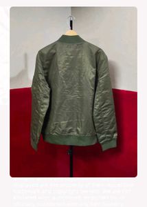 Men's Olive Green Bomber Jacket