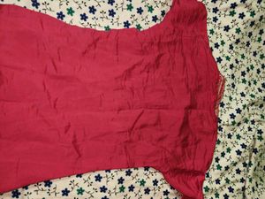 Vibrant Pink Embroidered Kurta