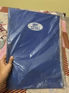 Designer File, transparent sheets
