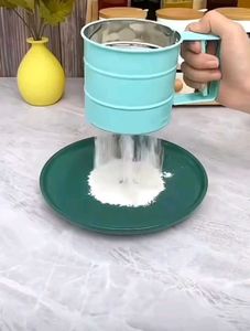 Hand-Press Flour Sifter Cup
