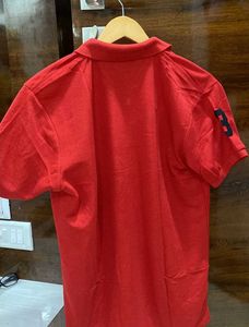 US Polo Red Tshirt Men