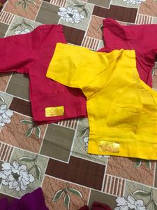 Set of 2 Vibrant Indian Blouses