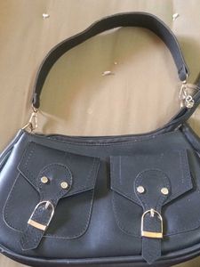 Chic Black Shoulder Bag