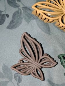 Set of 4 Butterfly Hair Clips