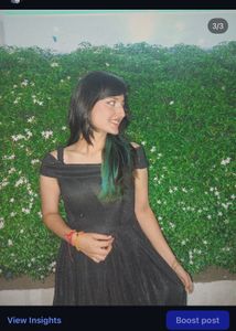 Sparkly Black Evening Gown