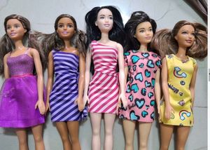 Set of 5 Barbie Doll Dresses