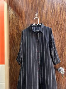 34 bust black shirt dress women’s