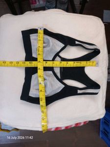 Comfortable Black Sports Bra