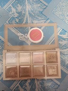 APK Highlighter Palette(with free gift blusher)