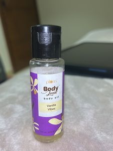 plum body oil trial bottle