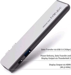 MINIX NEO Storage Pro, USB-C Multiport 480GB SSD S