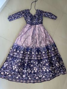 Floral Ethnic Gown Dress