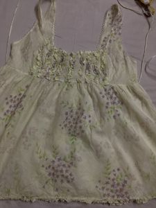 Victoria’s Secret Cinch waist 100% cotton babydoll