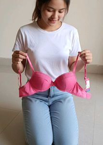 Pink Bra