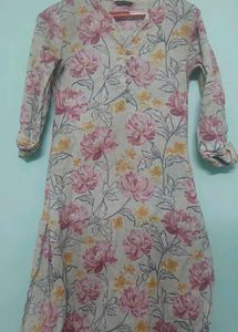 Zudio Floral Print Kurta