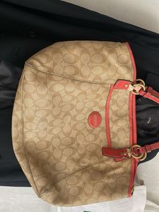 Coach Monogram Shoulder Bag