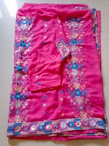 saree with blouse