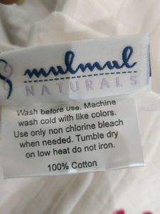 White Printed Table Cloth