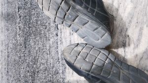 Black  School Shoes no damage UK9