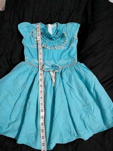 Adorable Blue Dress for Girls