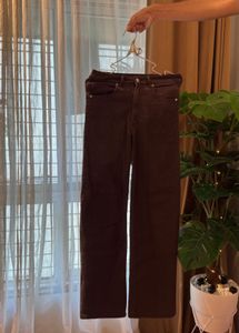H&M Brown Straight Leg Jeans