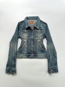 Y2K Fitted Denim Jacket