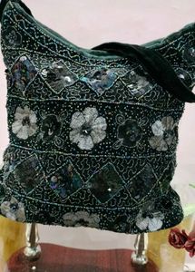 beaded Embellished clutch bag