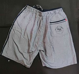 Checked Casual Shorts