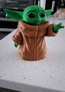 Grogu 'Baby Yoda' Figure 3d printed