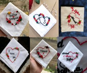 Custom Embroidered Handkerchief any three