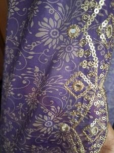 Purple Kurtha Set