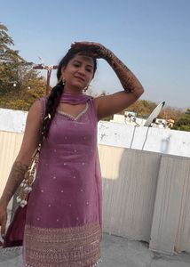 Beautiful Lavender Kurta Set