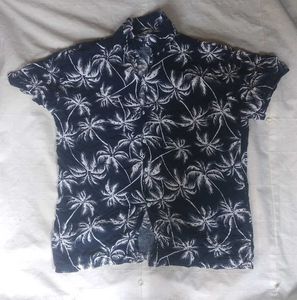 beachy floral shirt 100℅ cotton men