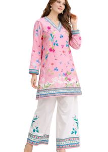 Pink Floral Co ord Set