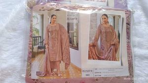 Embroidered Kurta Set - Blush &amp; Lavender