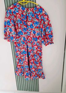 floral print short dress 👗
