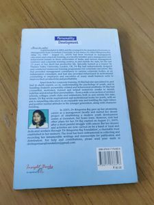 A On PERSONQLITY DEVELOPMENT.Book