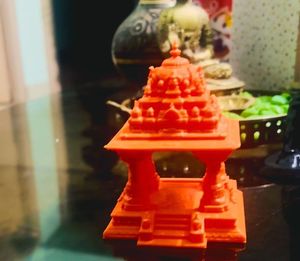 Miniature Temple Showpiece