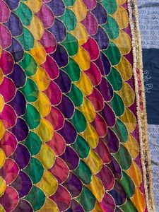 Shimmering Purple Ethnic Skirt