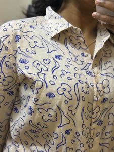 New Floral Print Shirt