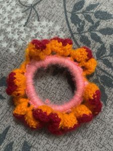 Handmade Crochet Scrunchie