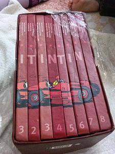Tintin Book Collection - Set of 8 hard cover