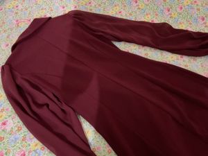 Shein Maroon Blazer Dress