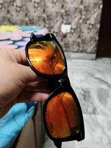 Ray-Ban Sunglasses - Black Frame Orange Lens